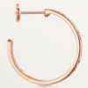 Love-oorbellen – Roségoud, diamant – Cartier