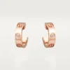 Love-oorbellen – Roségoud, diamanten – Cartier