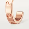 Love-oorbellen – Roze goud – Cartier