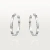 Love-oorbellen – Witgoud – Cartier