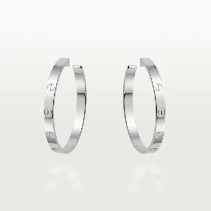 Love-oorbellen – Witgoud – Cartier
