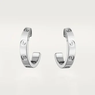 Love-oorbellen – Witgoud – Cartier