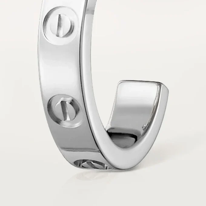 Love-oorbellen – Witgoud – Cartier
