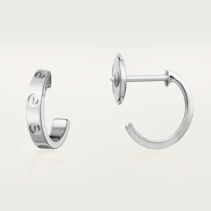 Love-oorbellen – Witgoud – Cartier
