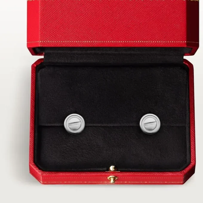 Love-oorbellen – Witgoud – Cartier