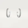 Love-oorbellen – Witgoud, diamant – Cartier