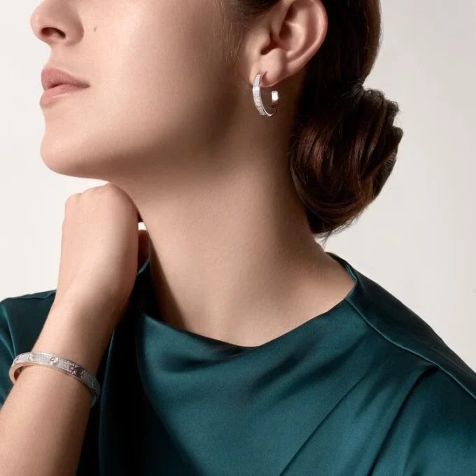 Love-oorbellen – Witgoud, diamant – Cartier