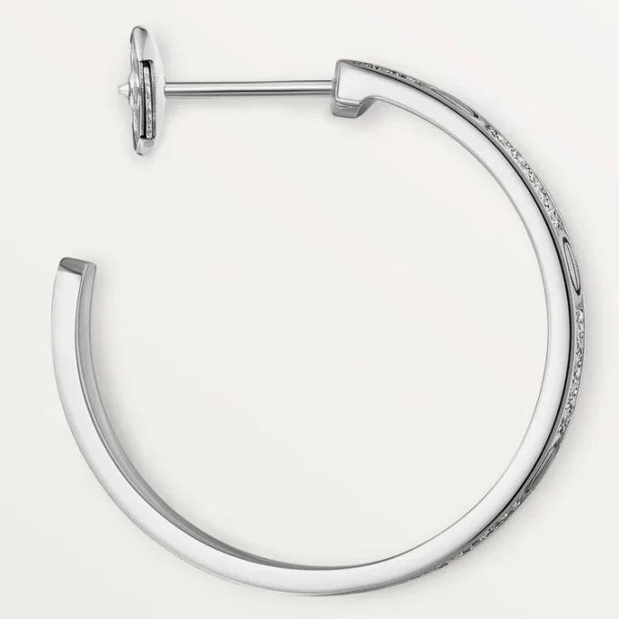 Love-oorbellen – Witgoud, diamant – Cartier