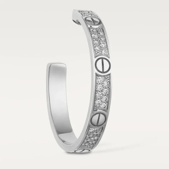 Love-oorbellen – Witgoud, diamant – Cartier