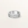 Love-ring, klassiek model, bezet