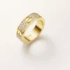 Love-ring, klassiek model, bezet