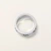 Love-ring, klassiek model, bezet