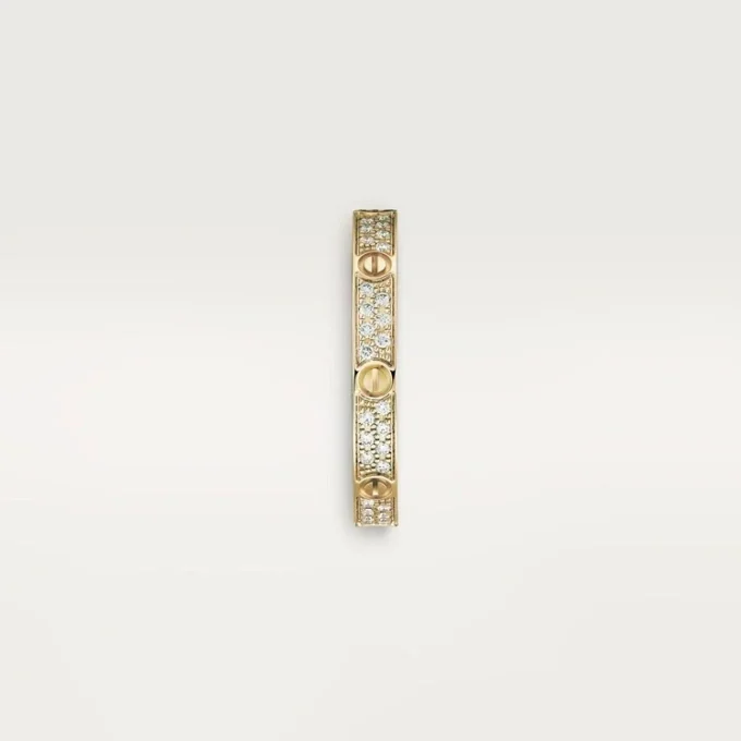 Love-ring, Sm – Geelgoud, Diamanten – Cartier