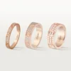 Love-ring, Sm – Roségoud, Diamanten – Cartier