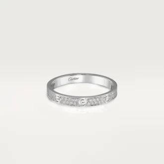 Love-ring, Sm – Witgoud, Diamanten – Cartier