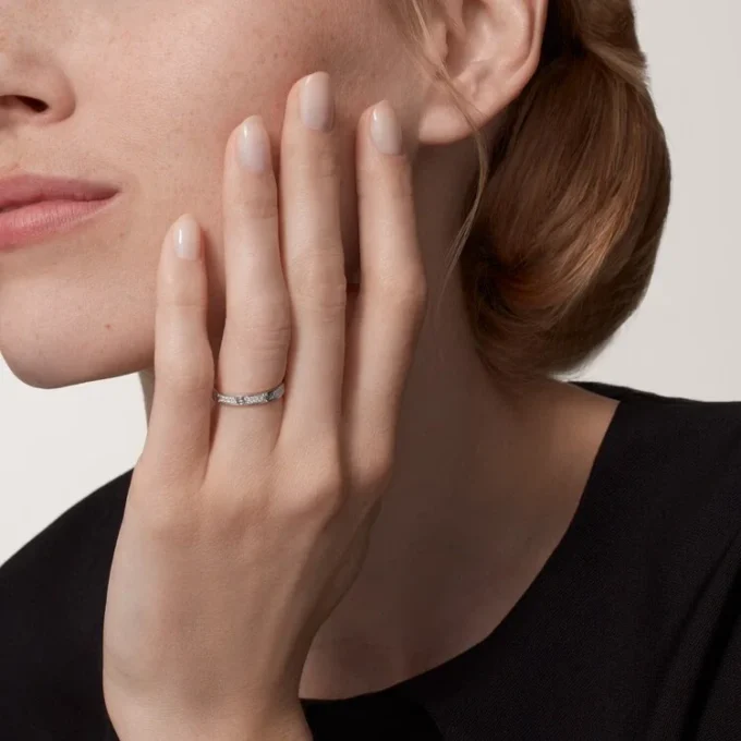 Love-ring, Sm – Witgoud, Diamanten – Cartier