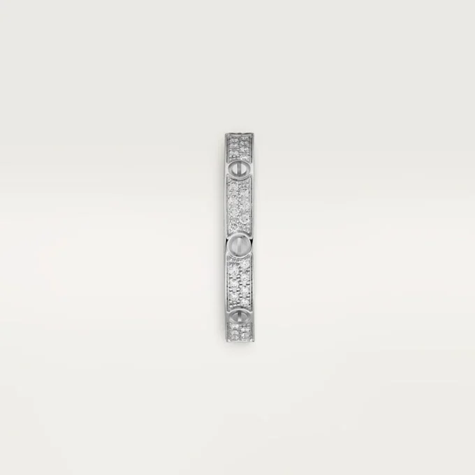 Love-ring, Sm – Witgoud, Diamanten – Cartier