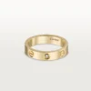Love trouwring, 1 diamant – geelgoud, diamant – Cartier