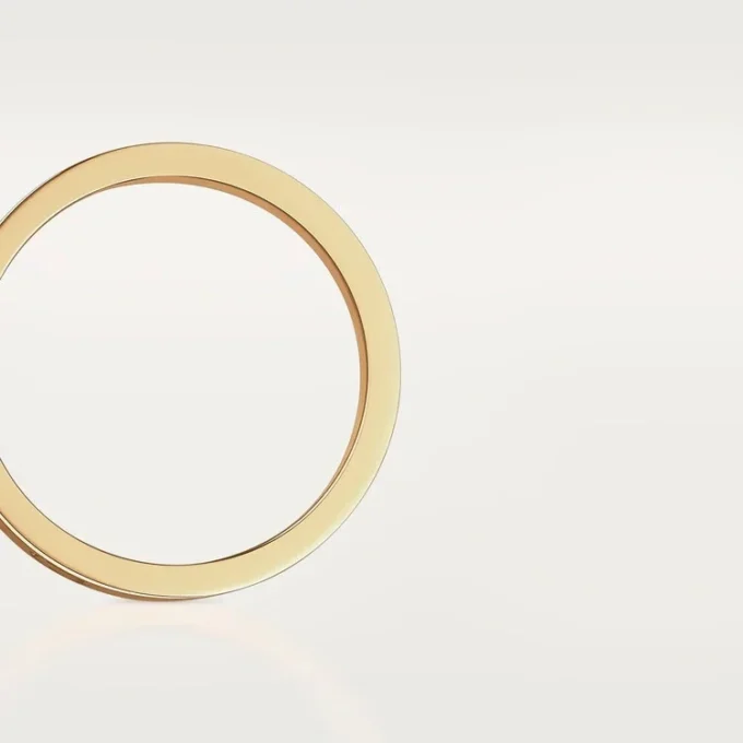 Love trouwring, 1 diamant – geelgoud, diamant – Cartier