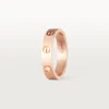 Love trouwring, 1 diamant – roségoud, diamant – Cartier
