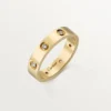 Love trouwring, 8 diamanten – geelgoud, diamanten – Cartier