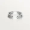 Love trouwring, 8 diamanten – witgoud, diamanten – Cartier