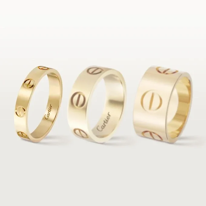 Love trouwring in geelgoud, klein model | Cartier Us