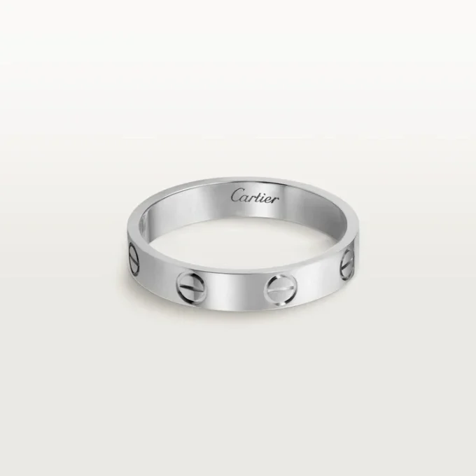 Love trouwring – platina – Cartier
