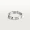 Love trouwring – witgoud – Cartier