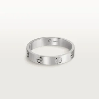 Love trouwring – witgoud – Cartier