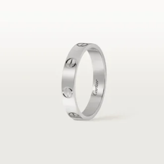 Love trouwring – witgoud – Cartier