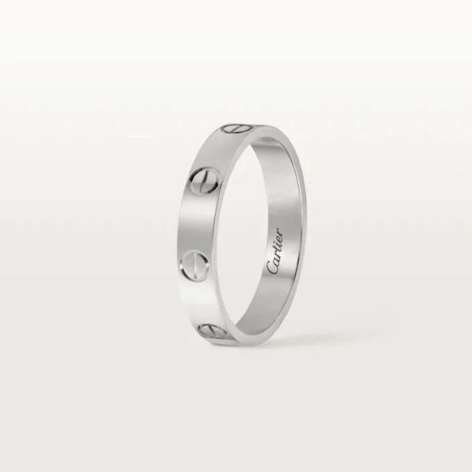 Love trouwring – witgoud – Cartier