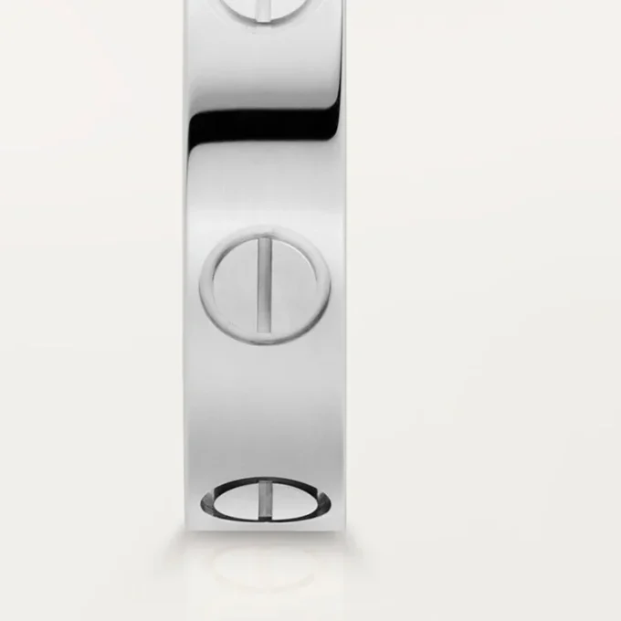 Love trouwring – witgoud – Cartier