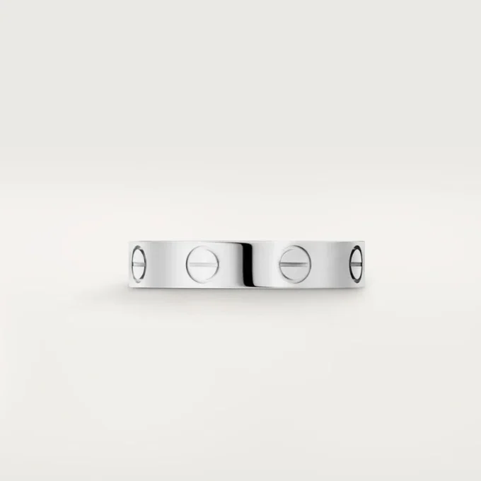 Love trouwring – witgoud – Cartier