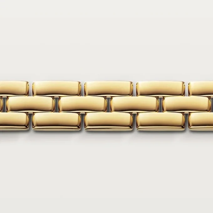 Maillon Panthere-armband, drie rijen