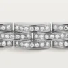 Maillon Panthere-armband, drievoudige rij, bezet