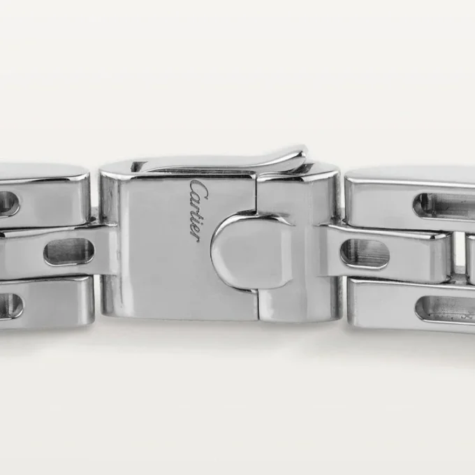 Maillon Panthere-armband, drievoudige rij, bezet