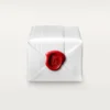Maillon Panthere-ring, 3 rijen met halve diamanten – Roségoud, diamanten – Cartier