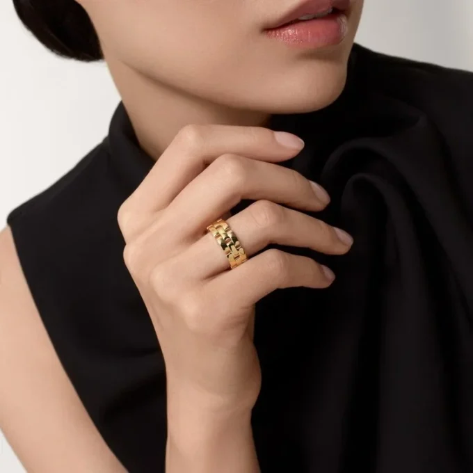 Maillon Panthere-ring – geelgoud – Cartier