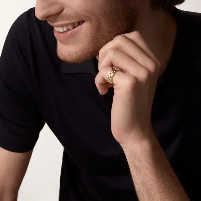 Maillon Panthere-ring – geelgoud – Cartier
