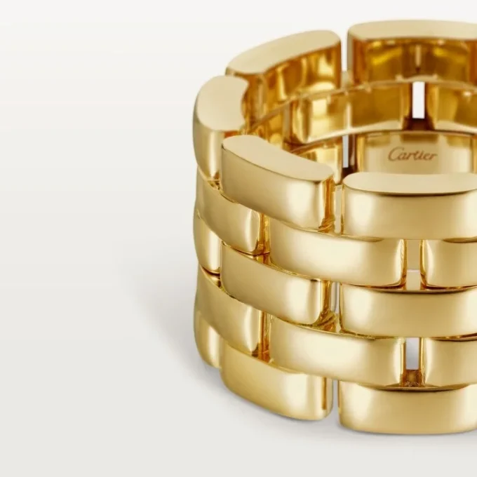 Maillon Panthere-ring – geelgoud – Cartier