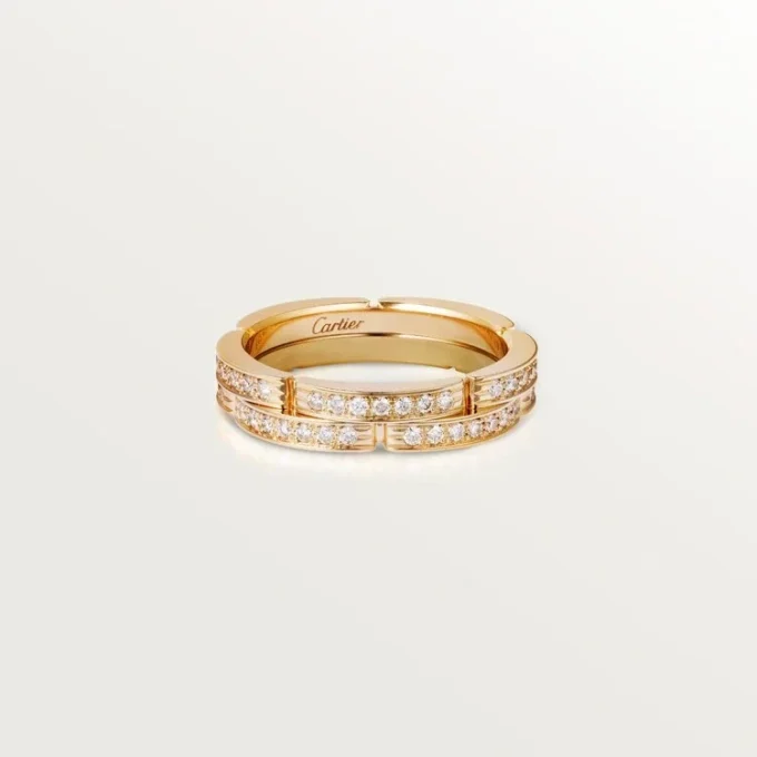 Maillon Panthere-ring – geelgoud, diamanten – Cartier