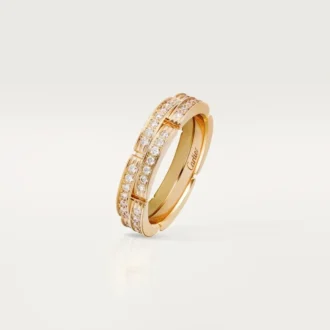 Maillon Panthere-ring – geelgoud, diamanten – Cartier