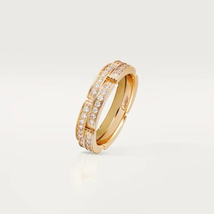 Maillon Panthere-ring – geelgoud, diamanten – Cartier