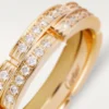 Maillon Panthere-ring – geelgoud, diamanten – Cartier