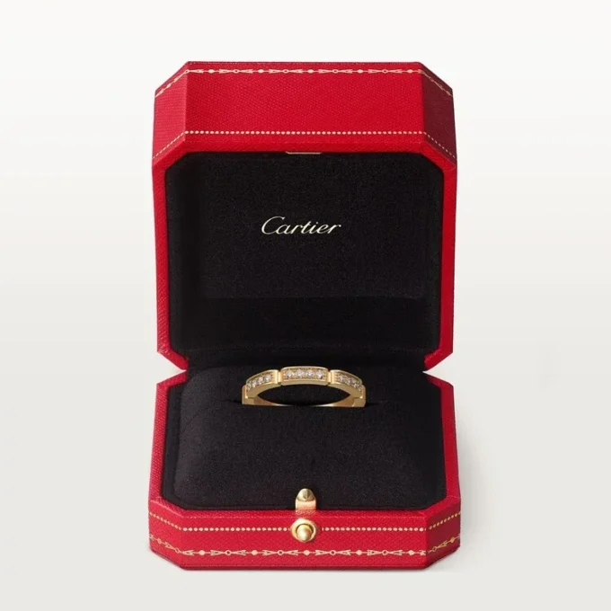 Maillon Panthere trouwring – geelgoud, diamanten – Cartier