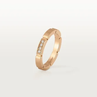 Maillon Panthere trouwring – roségoud, diamanten – Cartier