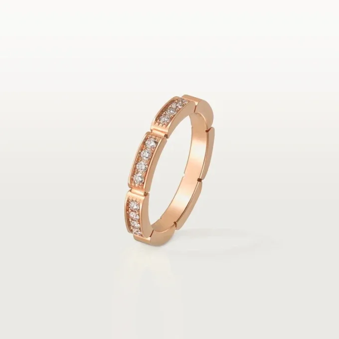 Maillon Panthere trouwring – roségoud, diamanten – Cartier