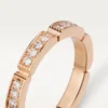 Maillon Panthere trouwring – roségoud, diamanten – Cartier