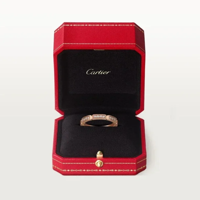 Maillon Panthere trouwring – roségoud, diamanten – Cartier